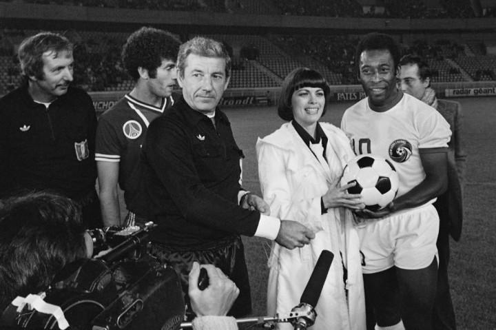 1976-ban, már a New York Cosmos játékosaként – Fotó: AFP 