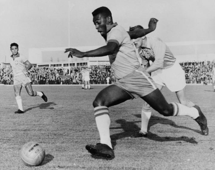 Pelé 1960 májusában, a brazil válogatott tagjaként – Fotó: AFP