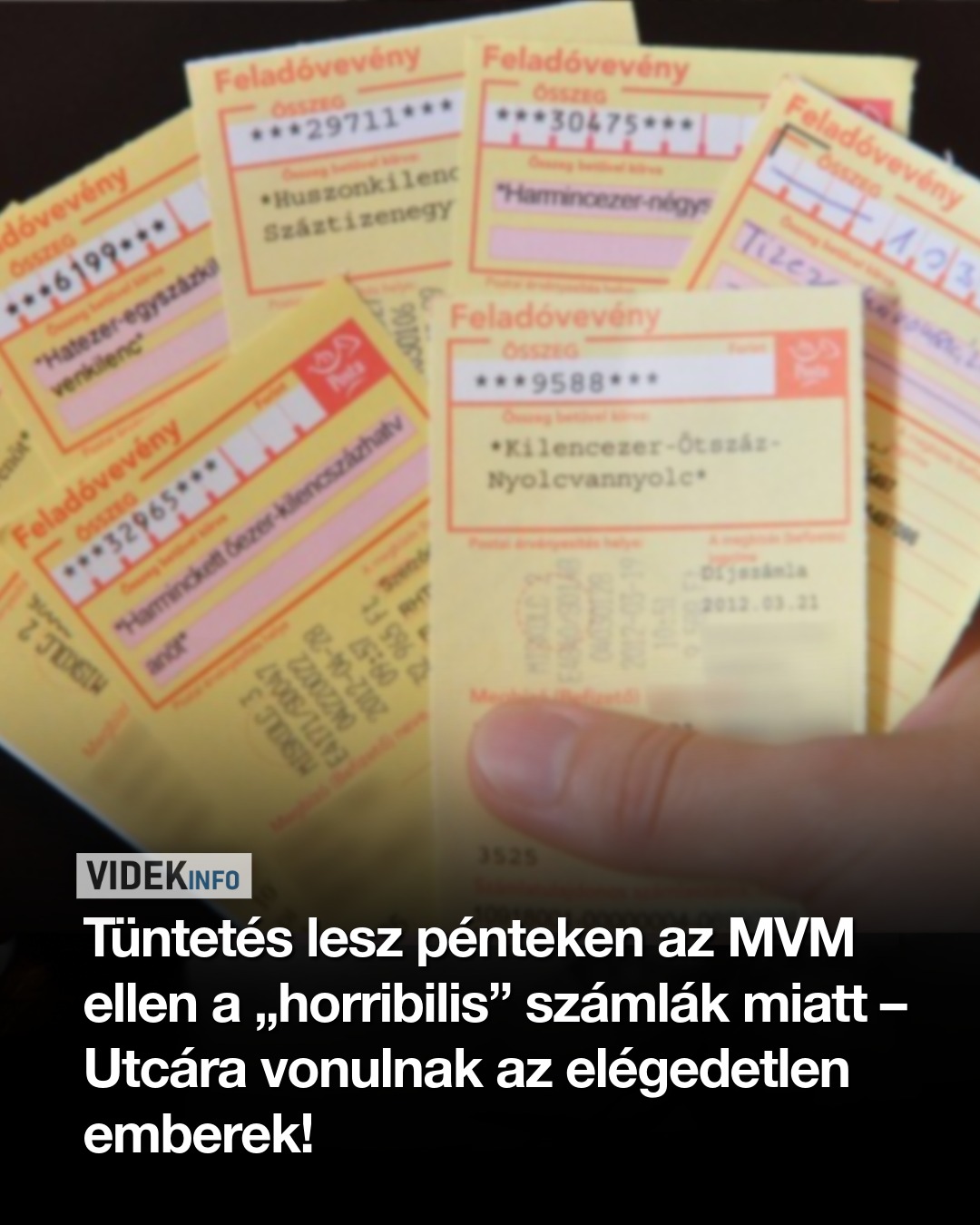 Tüntetés lesz pénteken az MVM ellen a „horribilis” számlák miatt – Utcára vonulnak az elégedetlen emberek!