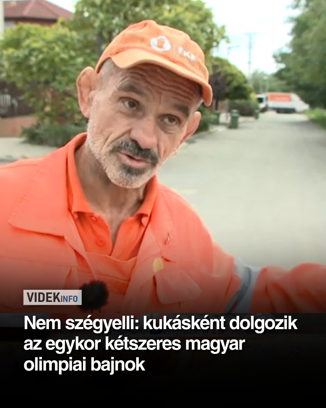 Szívszorító: kukásként dolgozik az egykor kétszeres magyar olimpiai bajnok