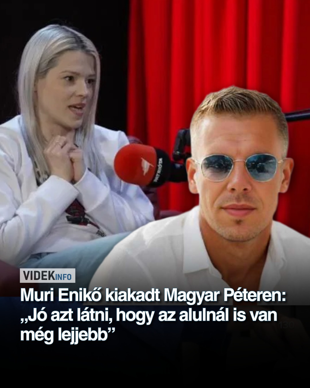 Muri Enikő kiakadt Magyar Péteren: „,Jó azt látni, hogy az alulnál is van még lejjebb”