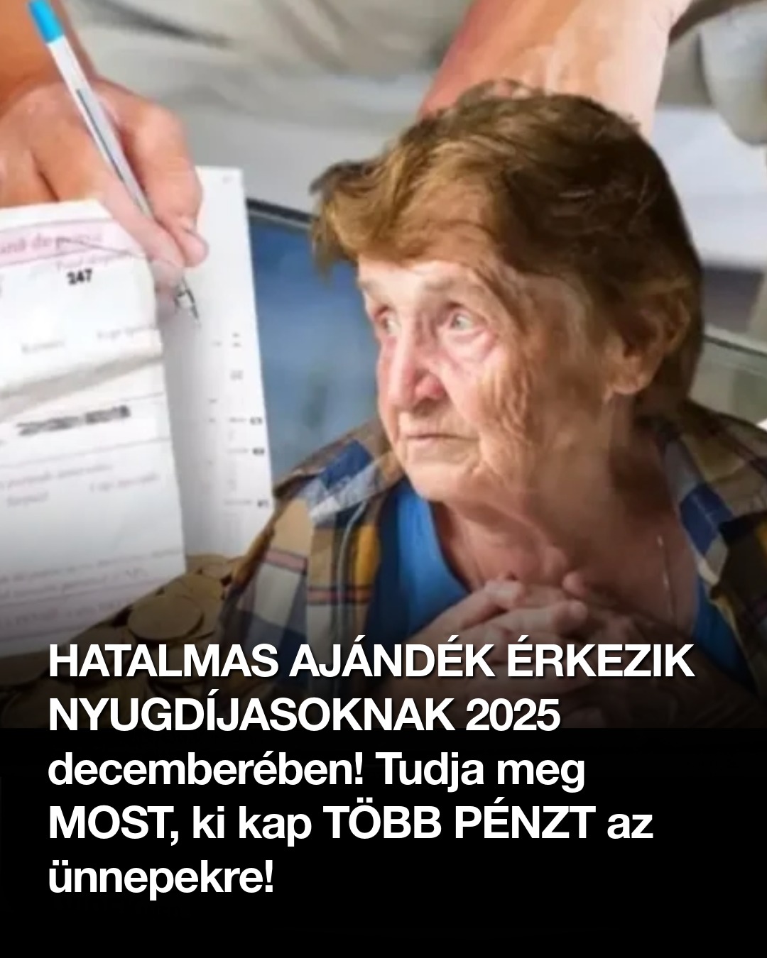 HATALMAS AJÁNDÉK NYUGDÍJASOKNAK 2025 decemberében! Tudja meg MOST, ki kap TÖBB PÉNZT az ünnepekre!