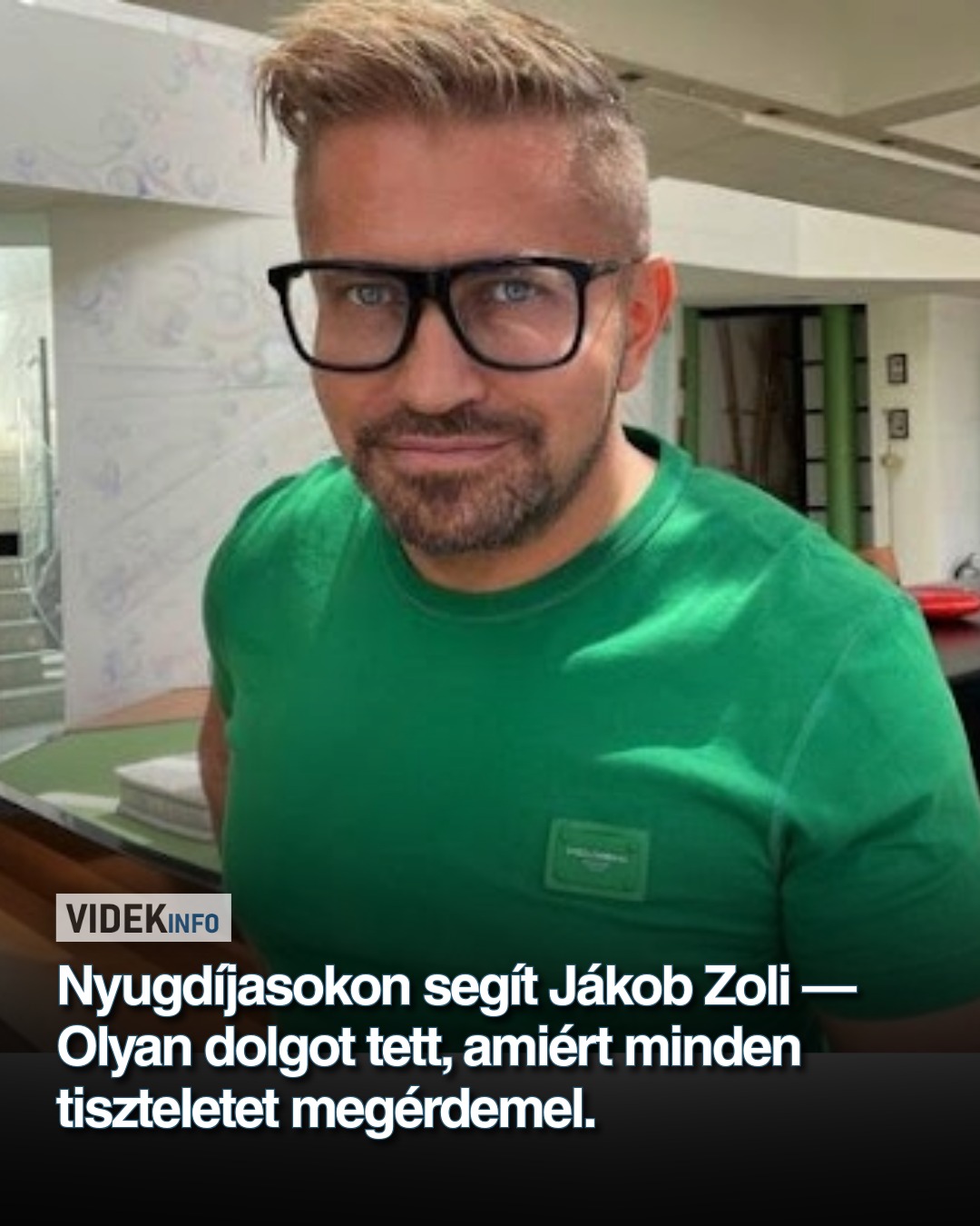 Nyugdíjasokon segít Jákob Zoli — olyan örömöt okozott a nyugdíjasoknak, hogy minden tiszteletet megérdemel!