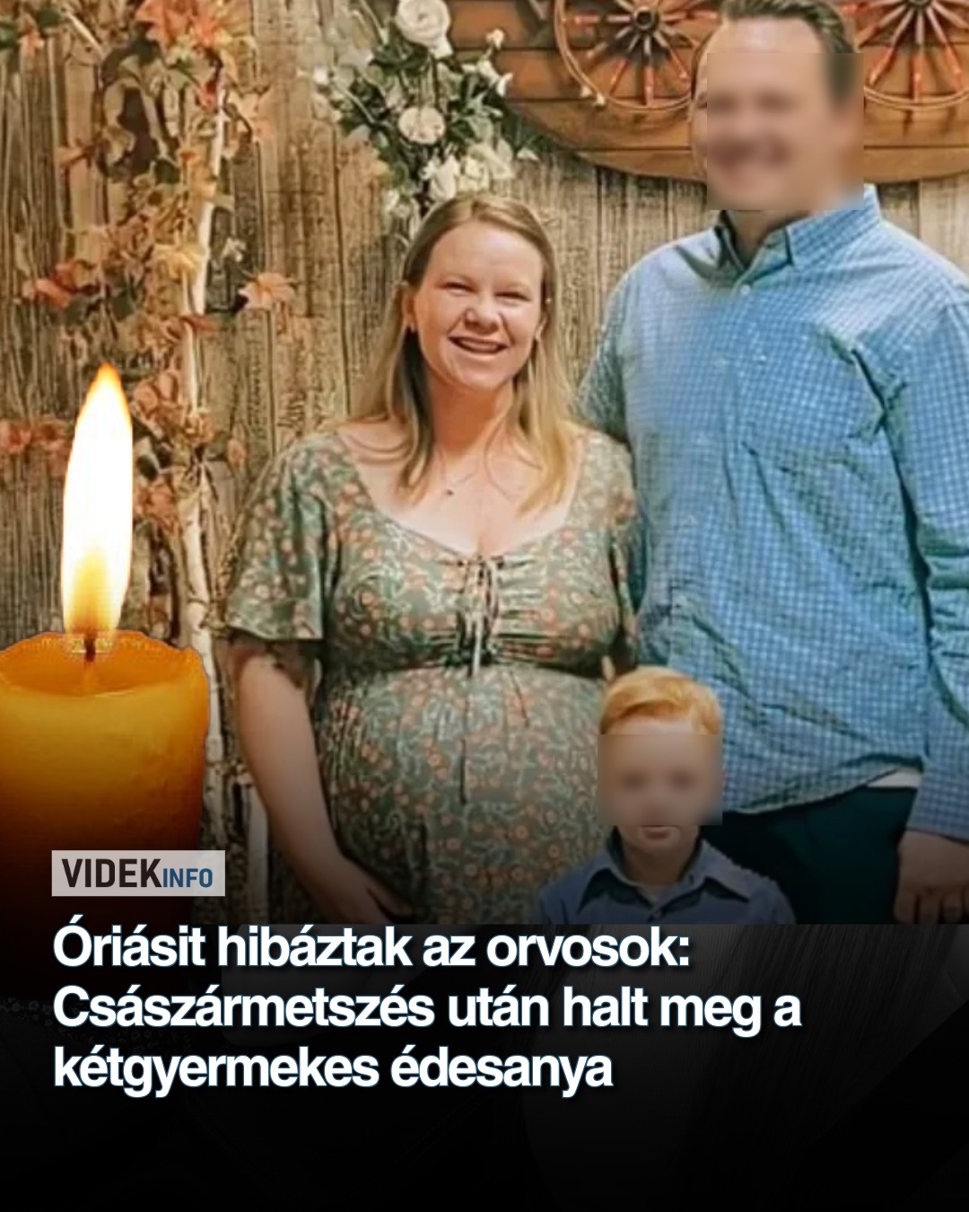 Óriásit hibáztak az orvosok: Császármetszés után halt meg a kétgyermekes édesanya