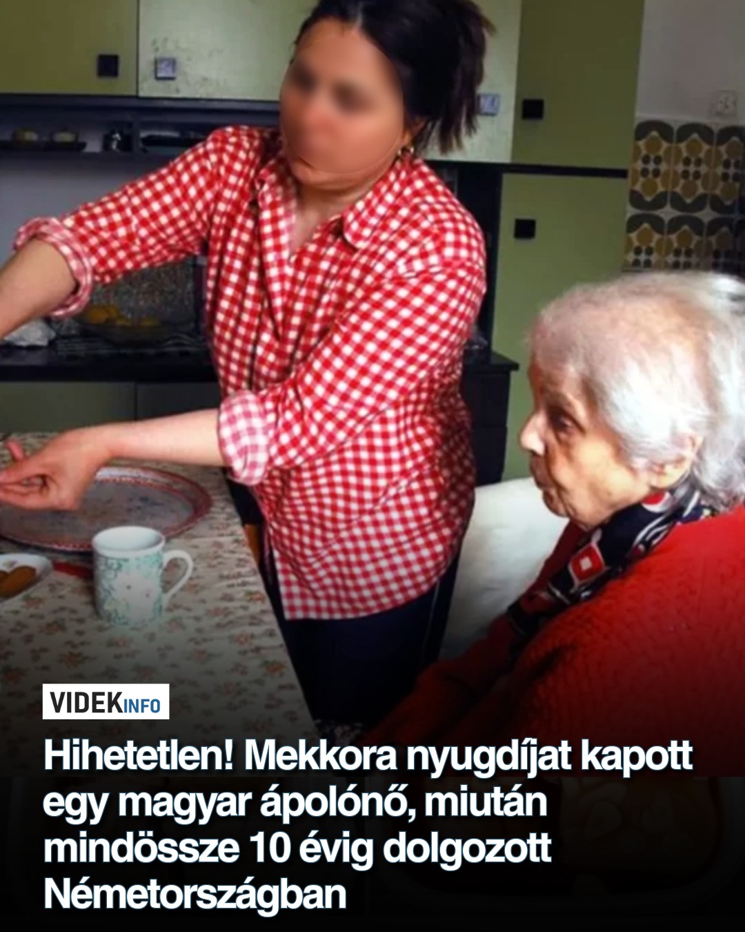 Hihetetlen! Mekkora nyugdíjat kapott egy magyar ápolónő, miután mindössze 10 évig dolgozott Németországban