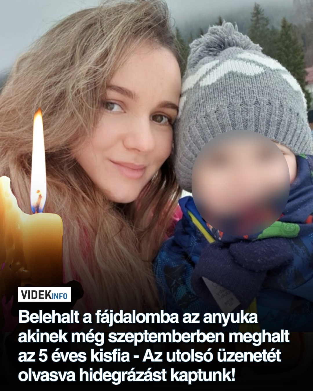 Belehalt a fájdalomba az anyuka akinek még szeptemberben meghalt az 5 éves kisfia – Az utolsó üzenetét olvasva a hidegrázást kaptunk!
