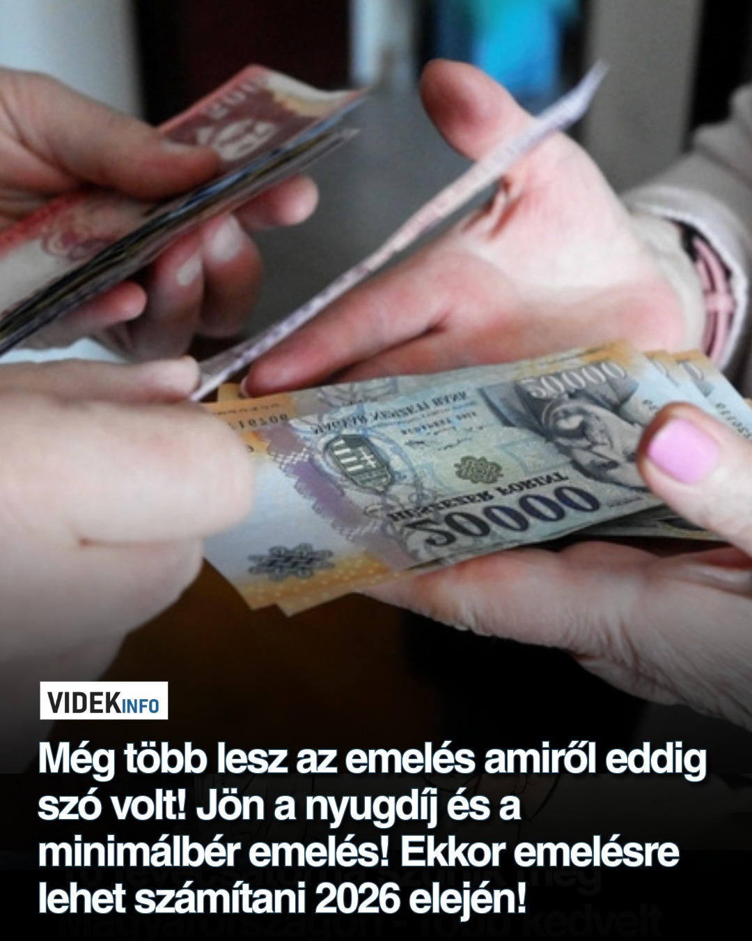 Még több lesz mint amiről eddig szó volt! Jön a nyugdíj és a minimálbér emelés! Ekkor emelésre lehet számítani 2026 elején!