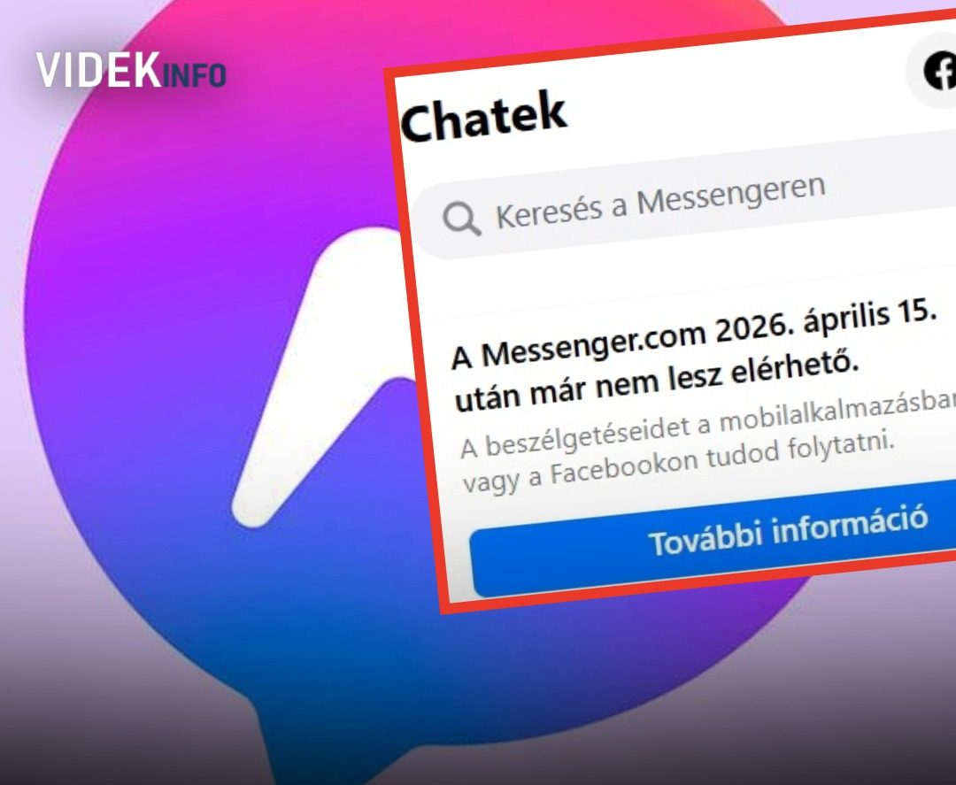 Április 15-én lekapcsolják a Messenger.com-ot!
