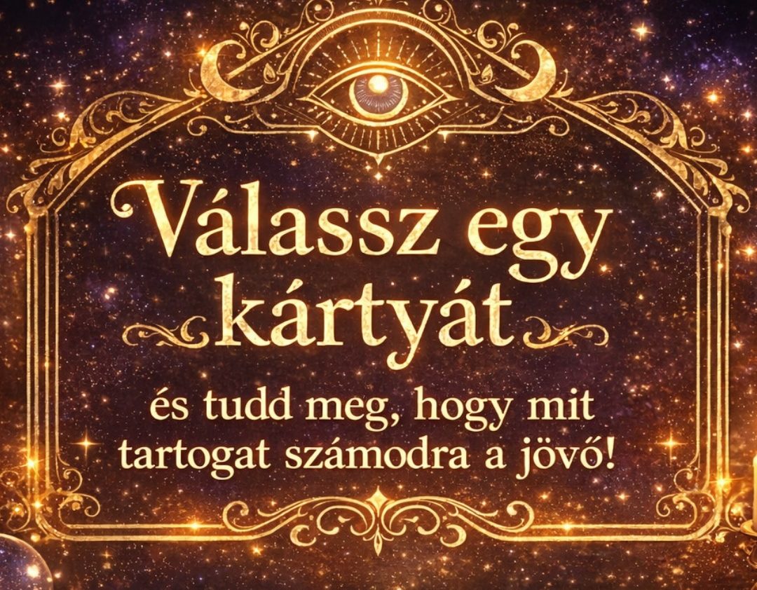 Válassz egy kártyát és tudd meg, hogy mit tartogat számodra a jövő!