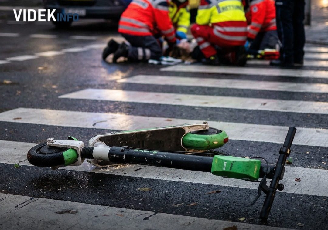 Szörnyű baleset: elektromos roller gázolta el a 34 hetes terhes anyát, azonnal megindult a szülés a sérült nőnél
