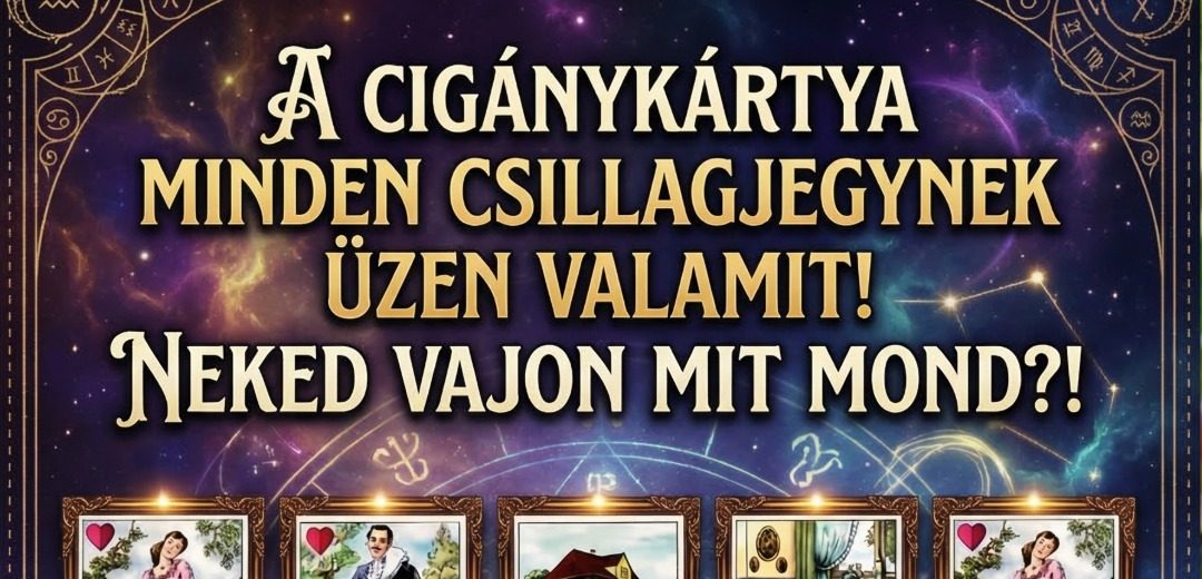 A cigánykártya minden csillagjegynek üzen valamit! Neked mit tartogat?