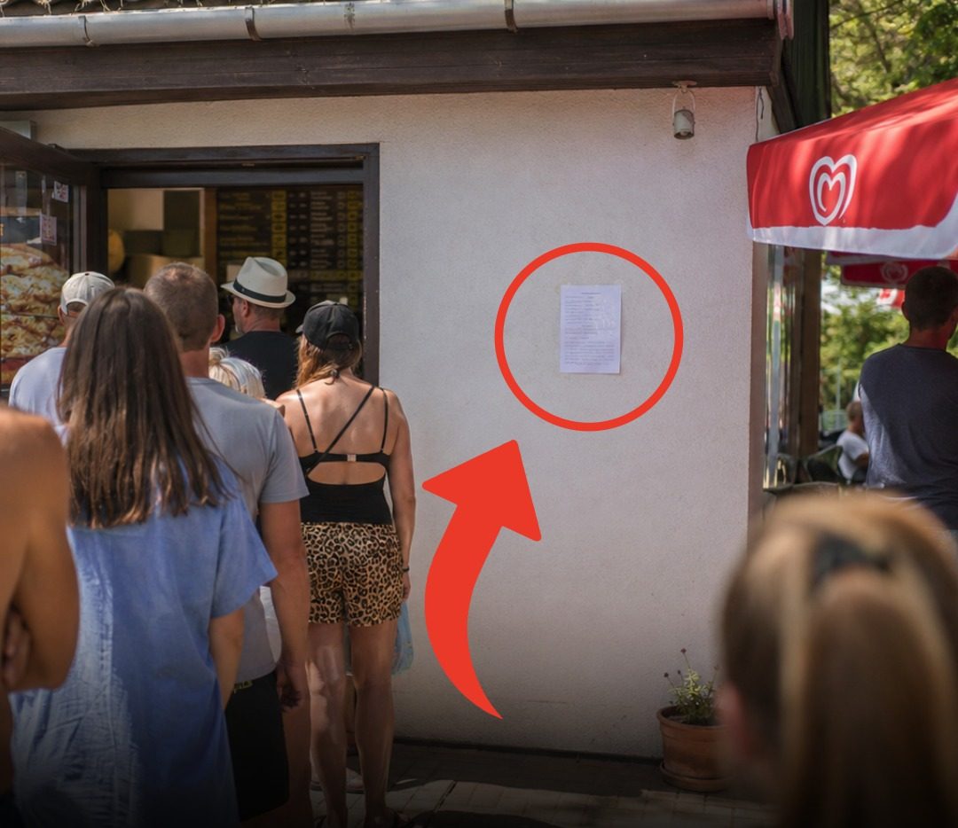 Balatoni lángososnál látták ezt a kiírást: a vendégek csak néztek, de nehéz vitatkozni vele