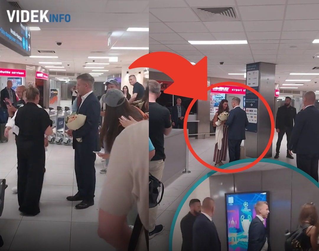 Megható pillanat: Magyar Péter a reptéren várta a barátnőjét, amikor megérkezett mindenki elnémult.