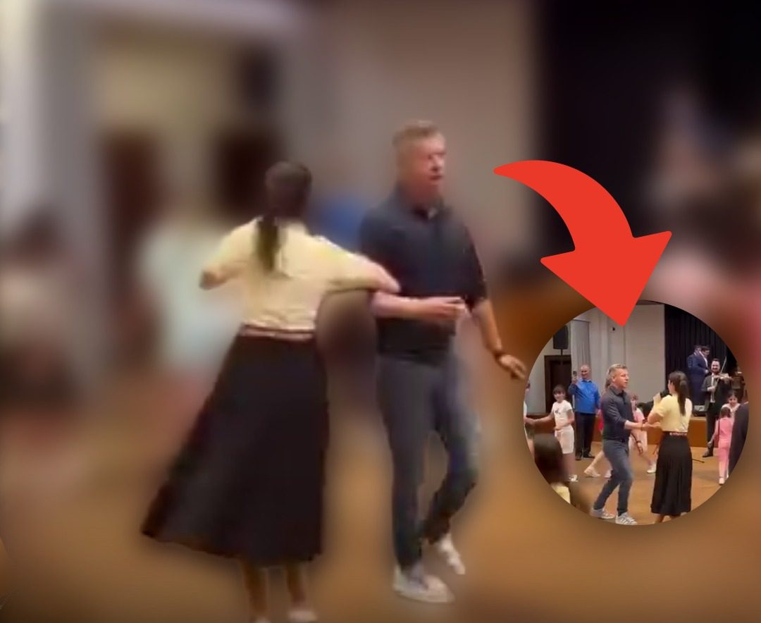 Magyar Pétert olyan helyen videózták le, ahol senki nem számított rá: gyerekek között táncolt egy gyereknapi műsoron
