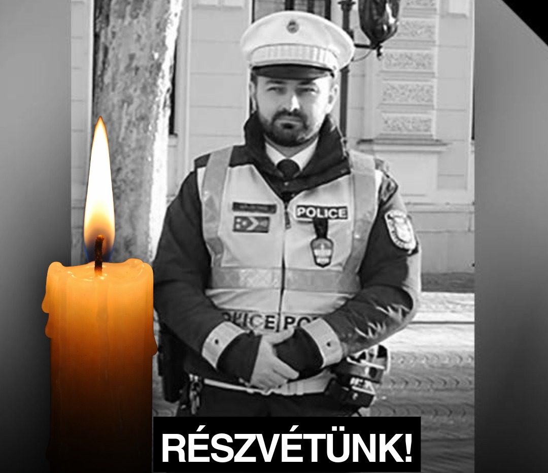 Autóssal ütközött és a helyszínen meghalt egy magyar rendőr