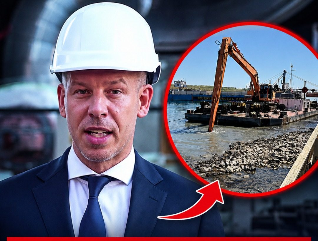 Friss képek érkeztek: megállás nélkül épül a paksi fenékküszöb, érdekes dolgot szúrtak ki