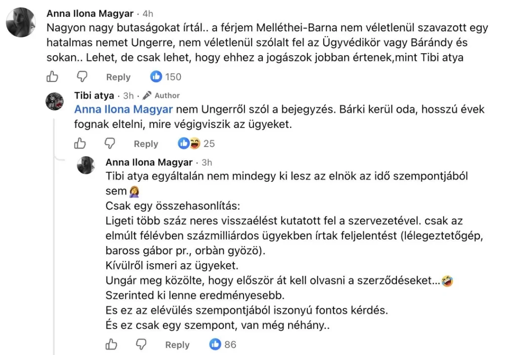 Megszólalt Magyar Péter húga, miután férje Unger Anna ellen szavazott: érdekes, amit mondott