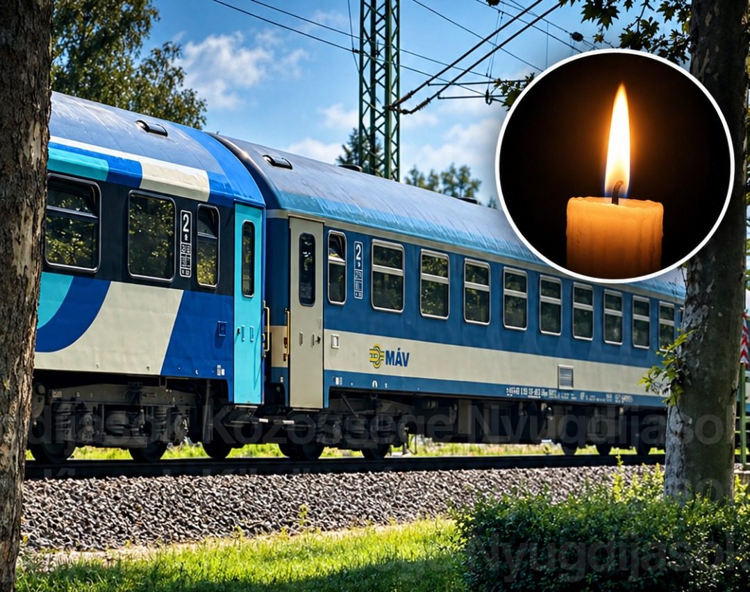 Mindenkit leszállítottak a MÁV vonatáról: Tragikus baleset történt!