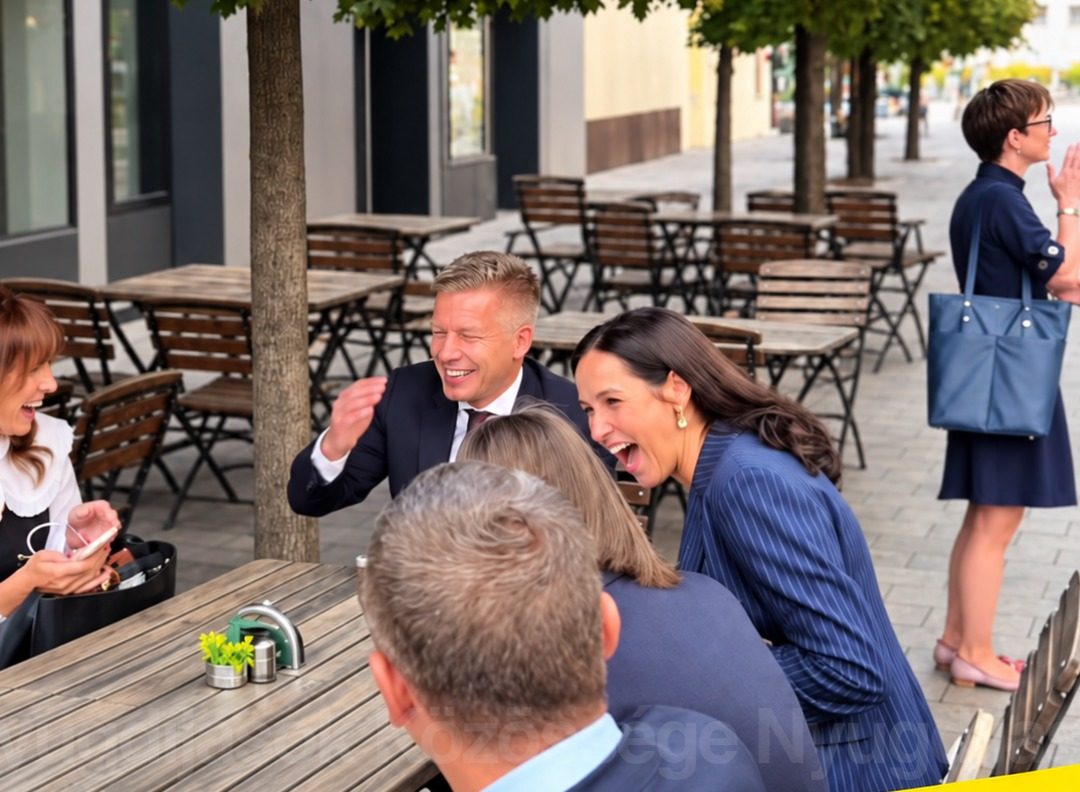 Hatalmas nevetésben tört ki Magyar Péter és Orbán Anita: nem akárkivel futottak össze Pozsonyban