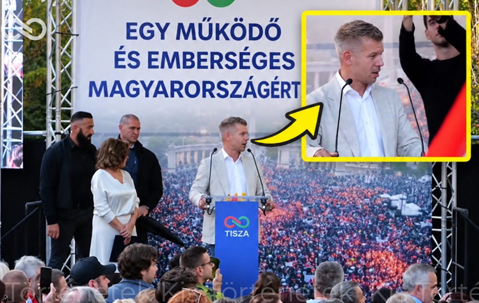 Botrány: Ismét megpróbálták leönteni, majd megdobálták Magyar Pétert