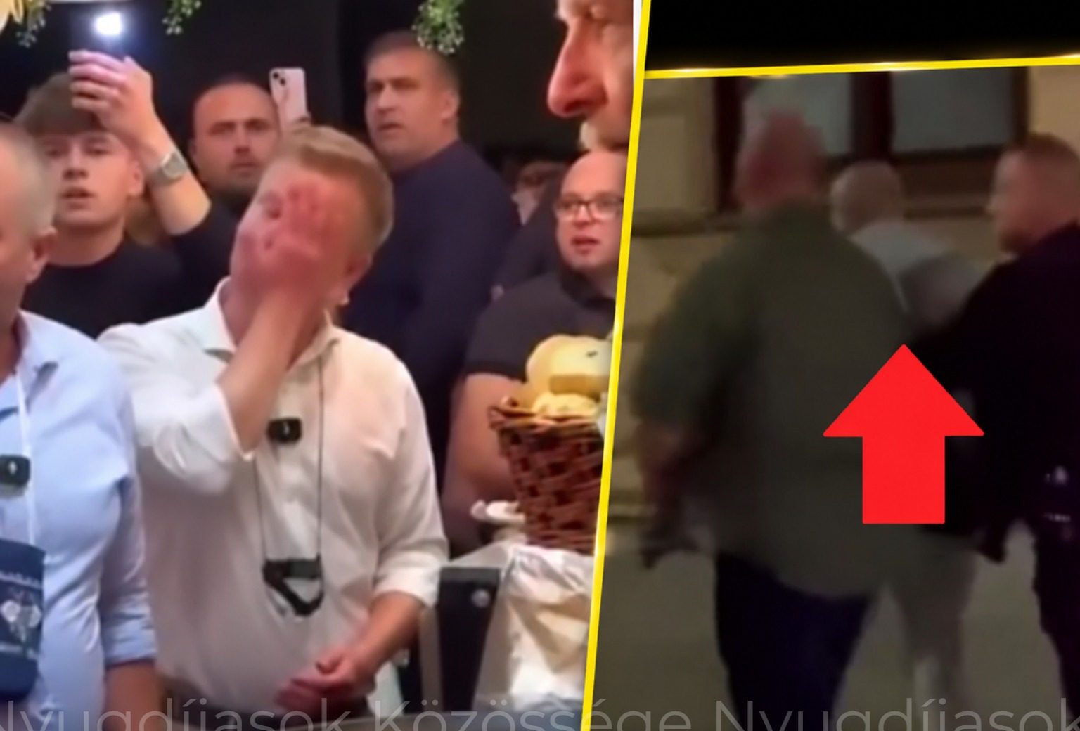 Újabb fejlemény Magyar Péter lelocsolásáról, előkerült a videó, hogy mi történt előtte