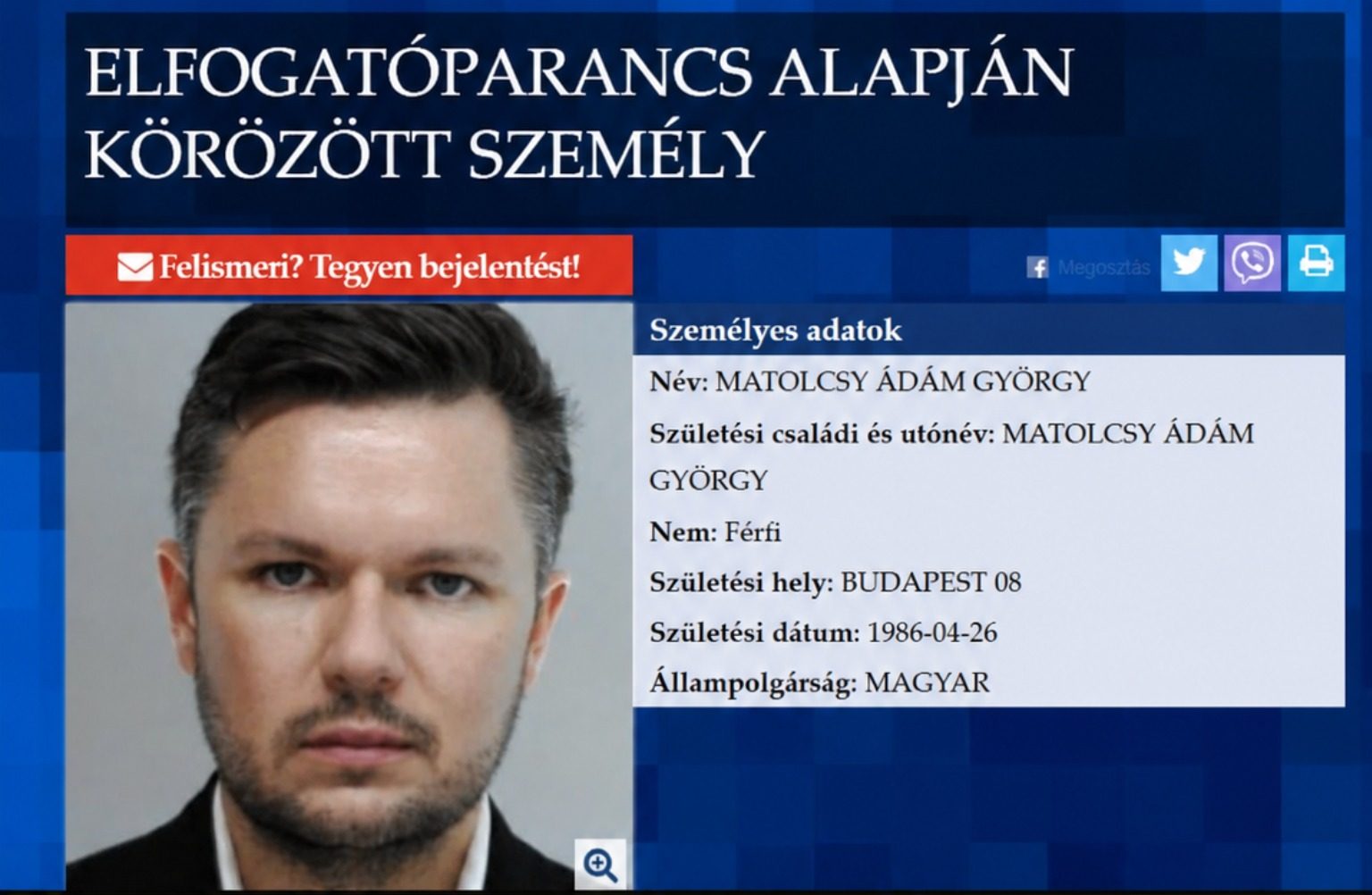 Kiderült, hogy kiadatják-e Matolcsy Ádámot Dubajból