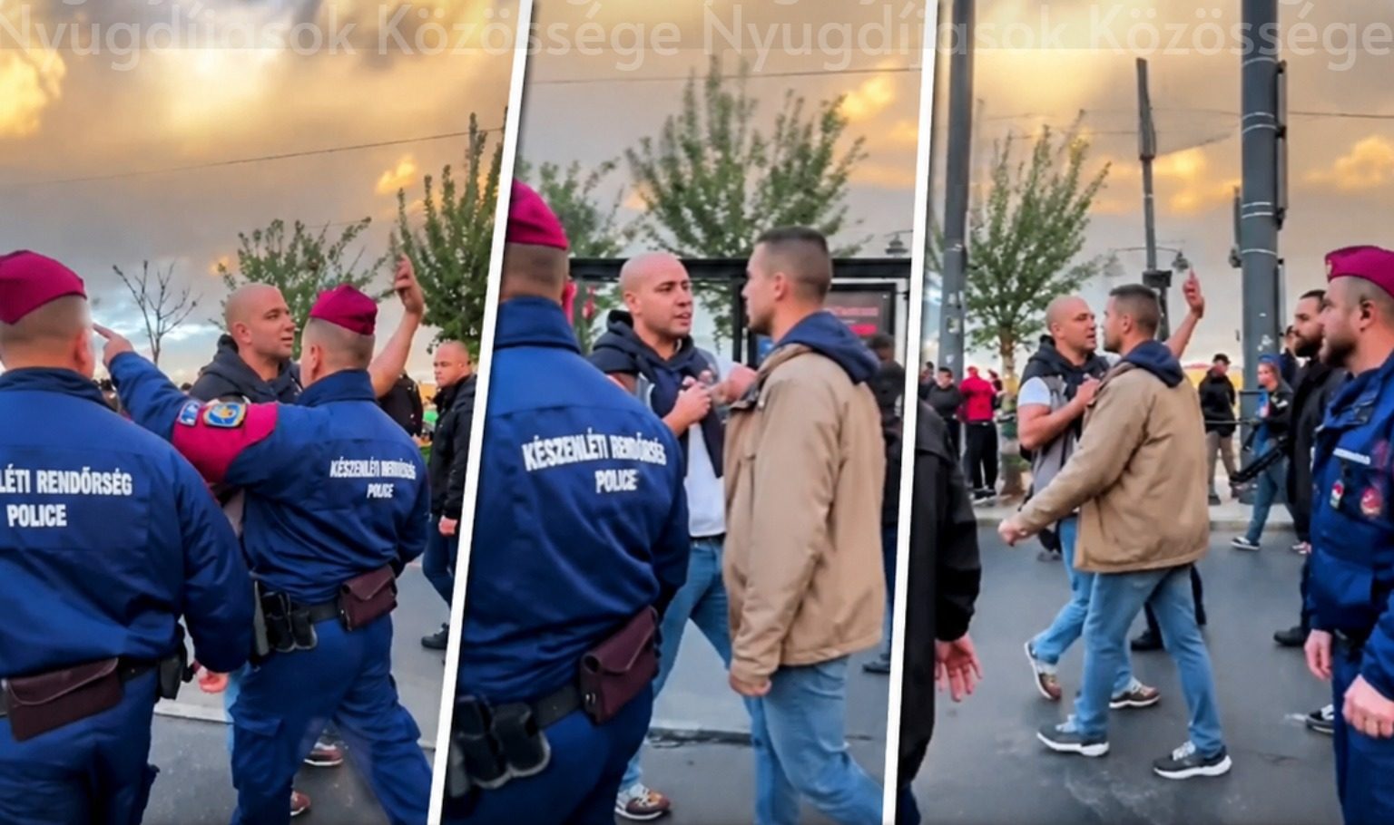 Botrány a mai tüntetésen, a rendőröknek kellett intézkednie: Magyar Pétert vette célba az ismert bajkeverő