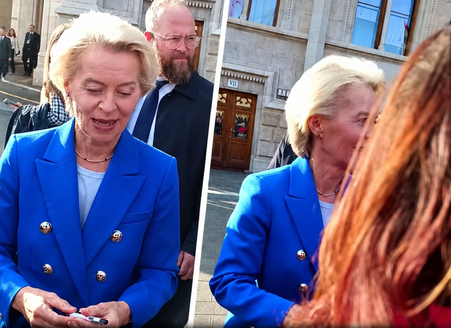 Nem hiszed el mit csinált Ursula von der Leyen a parlament előtt